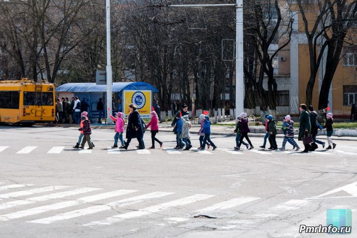 «Внимание пешеход» акция в Приднестровье
