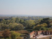 Бендерская крепость, вид на мост, Приднестровье, Бендеры, ПМР,